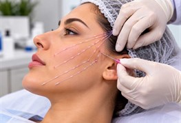 نمایش توضیحات نخ‌ های لیفت و جوانساز